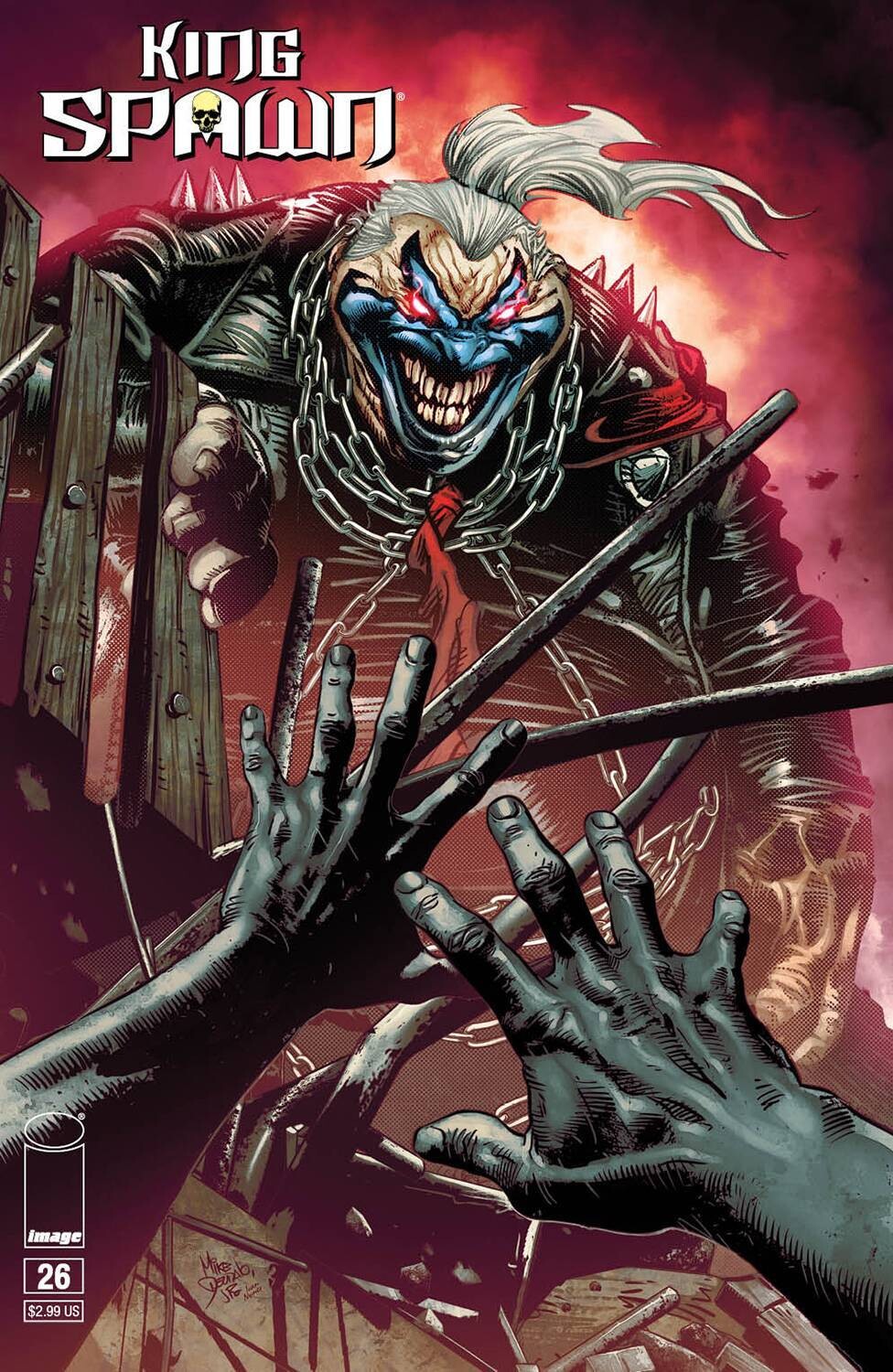 KING SPAWN #26 CVR A DEODATO
IMAGE COMICS
(4th October 2023)