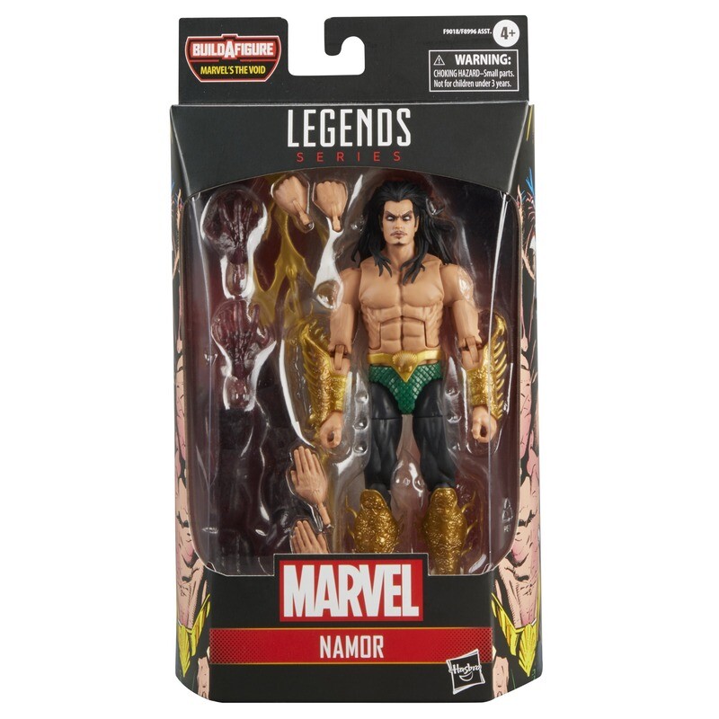 Marvel Legends 6" Avengers Wave - Namor Action Figure (THE VOID BAF)
