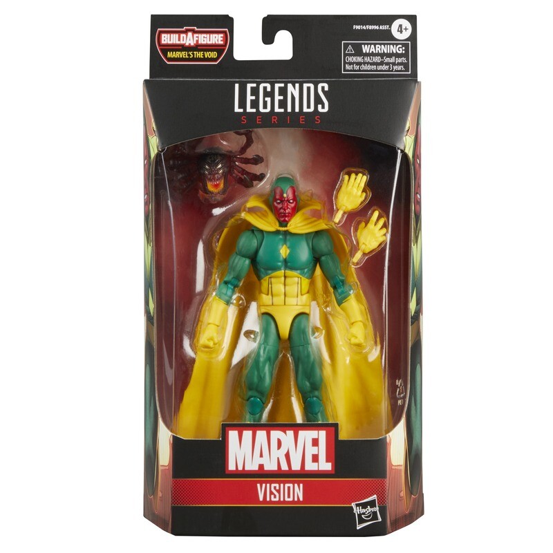 Marvel Legends 6" Avengers Wave Vision Comics Action Figure (THE VOID BAF)