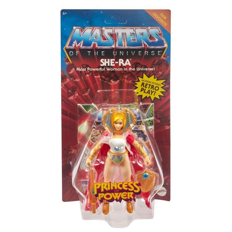 Masters of the Universe Origins  SHE-RA (REISSUE) Action Figure (VARIED EU/US CARD)