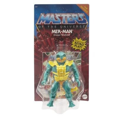 Masters of the Universe Origins MER-MAN (REISSUE) Action Figure (VARIED EU/US CARD)