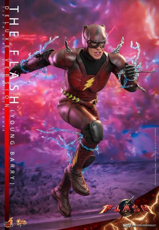 **PRE ORDER** Hot Toys  The Flash (Young Barry) DELUXE EDITION 1/6 Scale Figure (THE FLASH MOVIE)