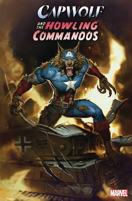 CAPWOLF HOWLING COMMANDOS #1
MARVEL COMICS
(11th October 2023) CAPWOLF HOWLING COMMANDOS #1
MARVEL COMICS
(11th October 2023)