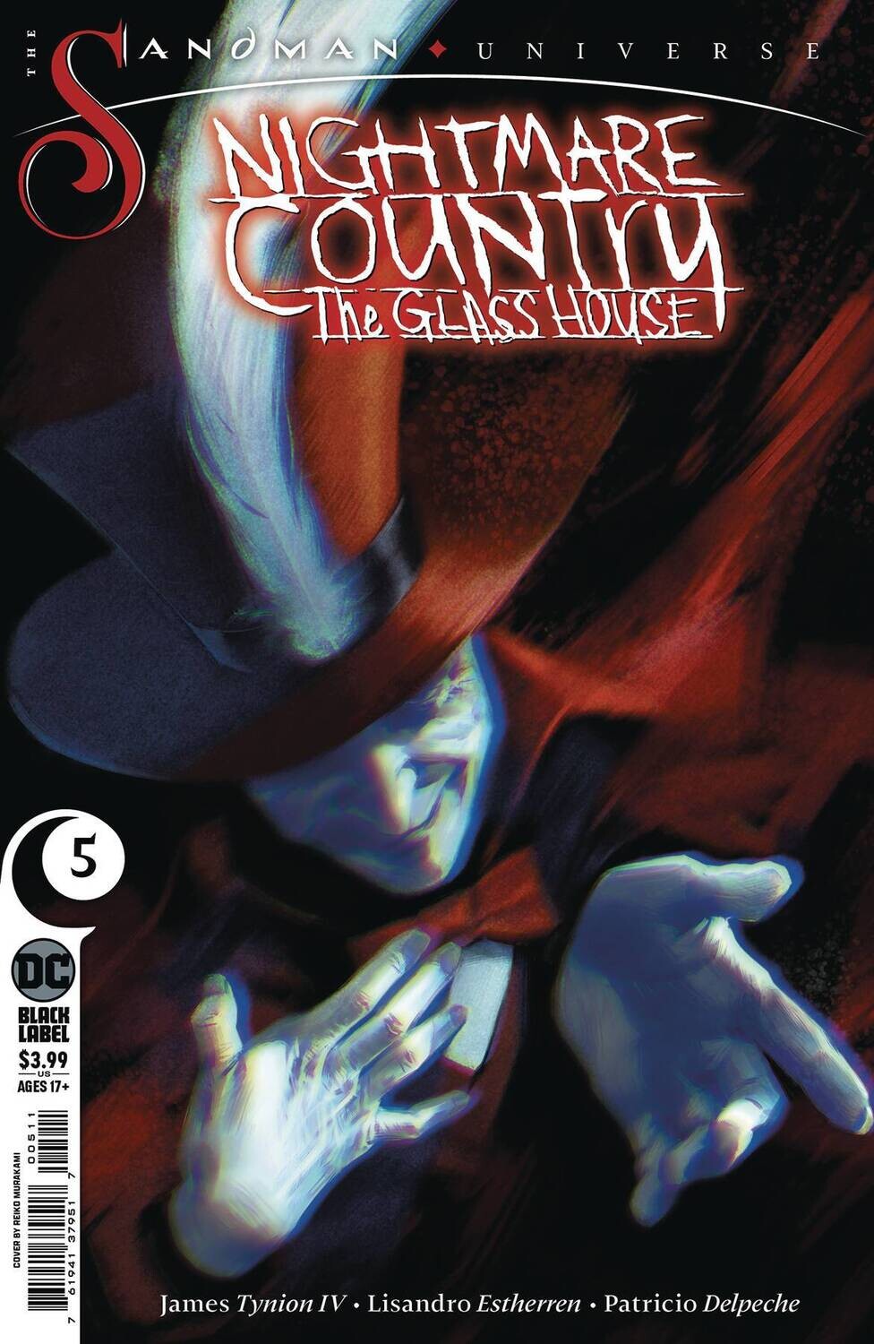 SANDMAN UNIVERSE NIGHTMARE COUNTRY GLASS HSE #5 CVR A
DC COMICS
(18th October 2023)