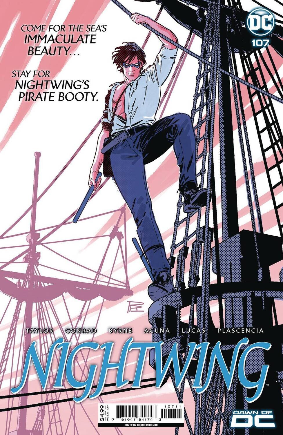 NIGHTWING #107 CVR A BRUNO REDONDO DC COMICS (18th October 2023)
