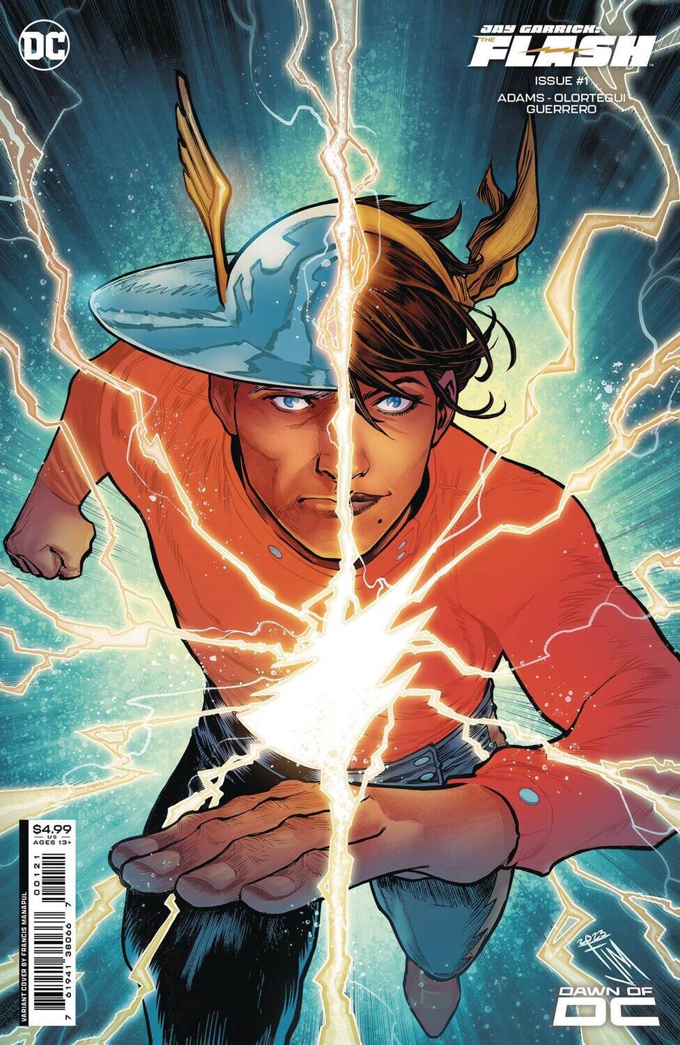 JAY GARRICK THE FLASH #1 (OF 6) CVR B FRANCIS MANAPUL CS VAR
DC COMICS
(18th October 2023)