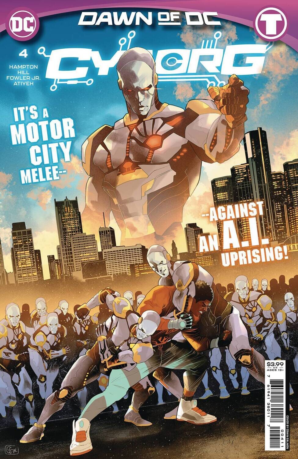 CYBORG #4 (OF 6) CVR A EDWIN GALMON
DC COMICS
(18th October 2023)