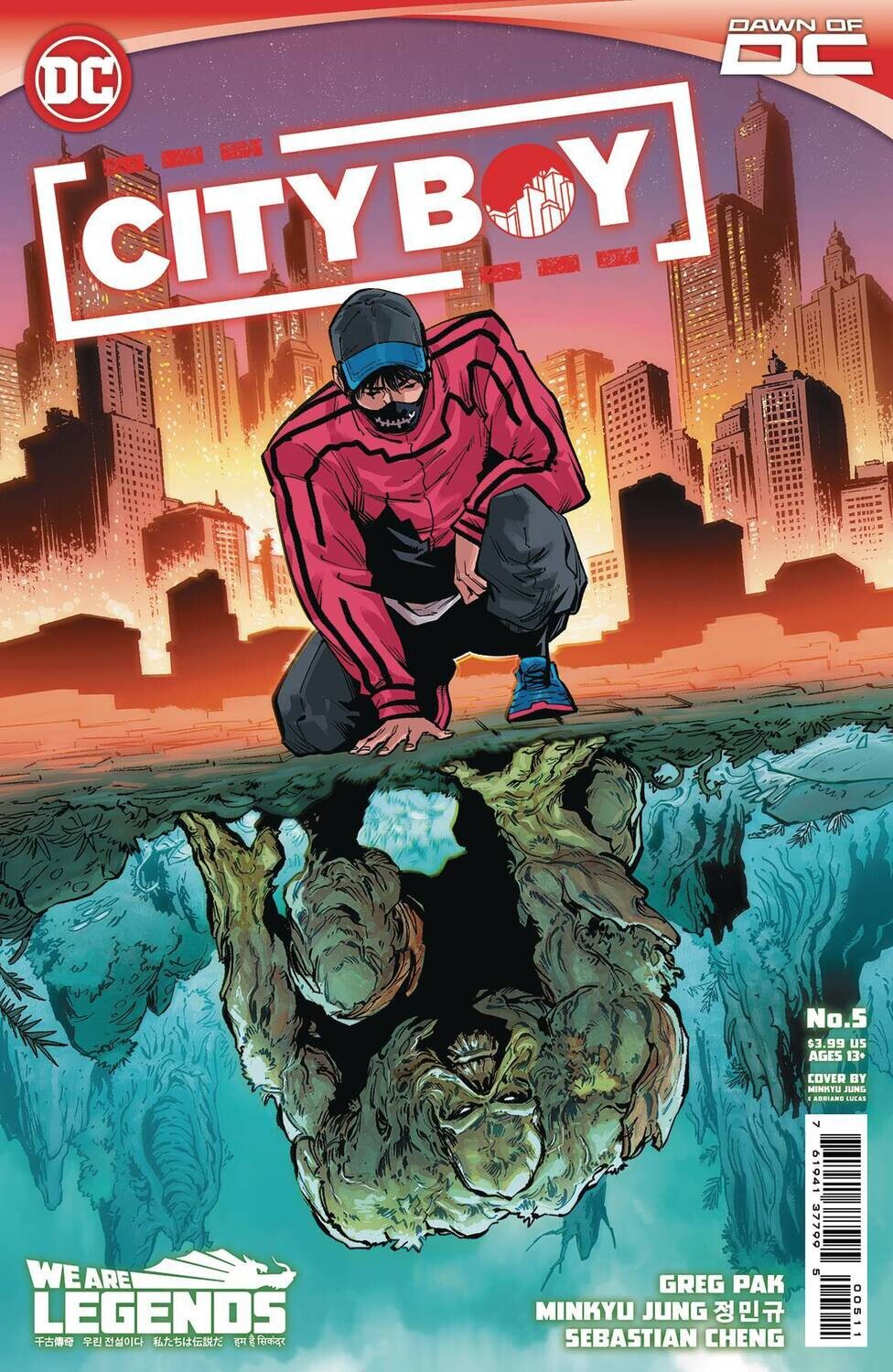CITY BOY #5 (OF 6) CVR A MINKYU JUNG
DC COMICS
(18th October 2023)