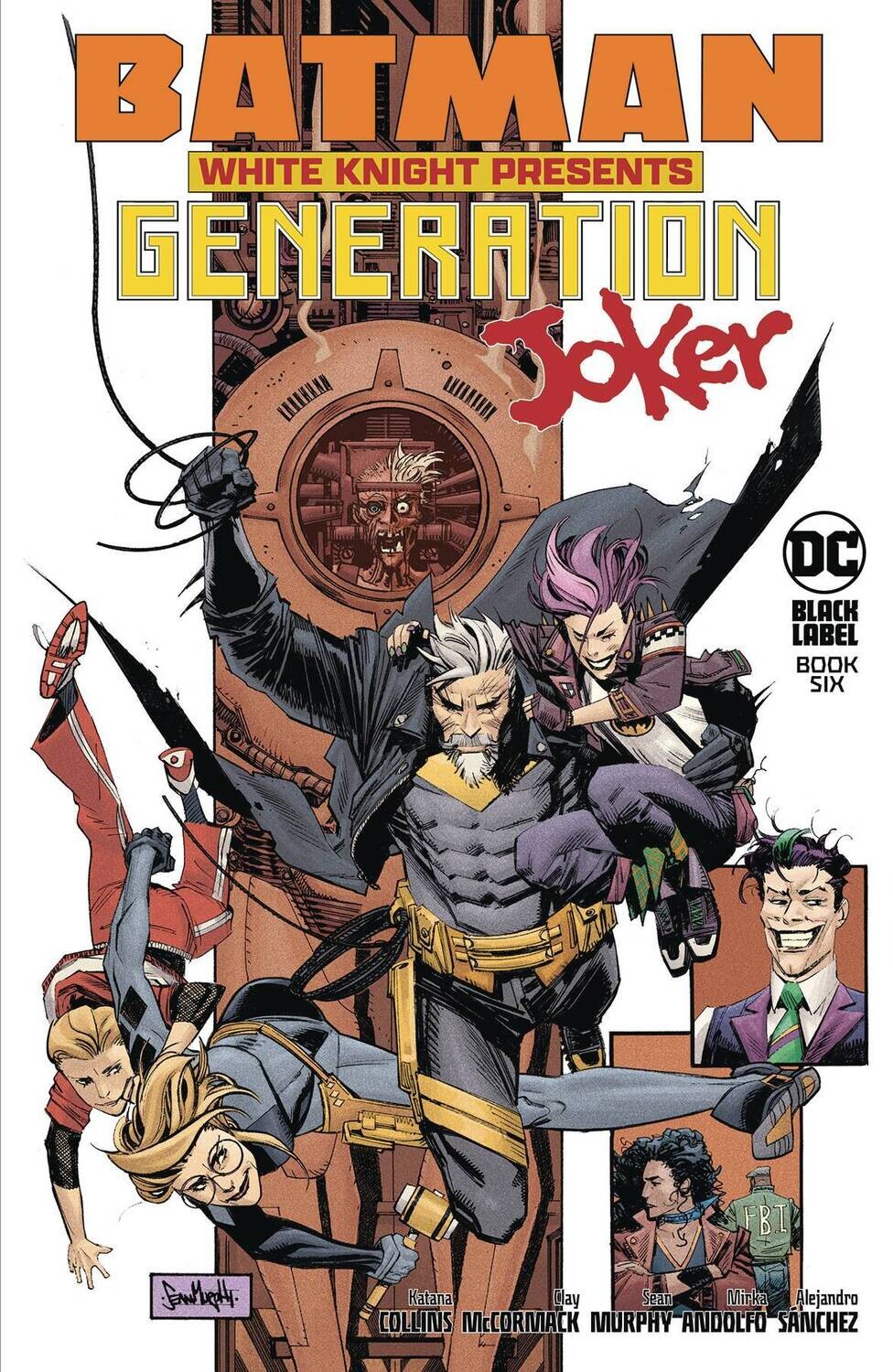 BATMAN WHITE KNIGHT PRES GEN JOKER #6 (OF 6) CVR A MURPHY
DC COMICS
(18th October 2023)