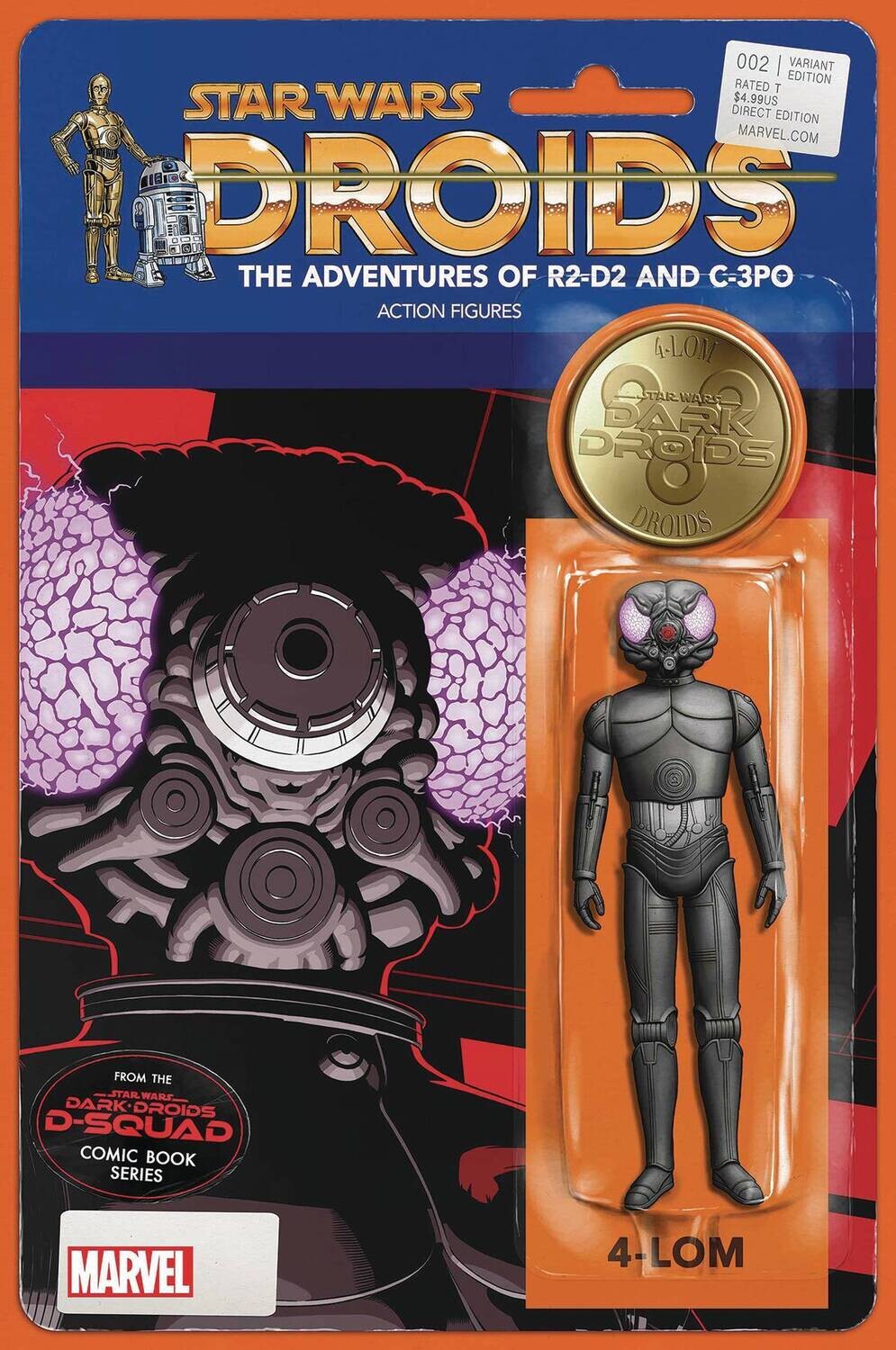 STAR WARS DARK DROIDS D-SQUAD #2 JTC ACTION FIGURE VAR
MARVEL COMICS
(25th October 2023)