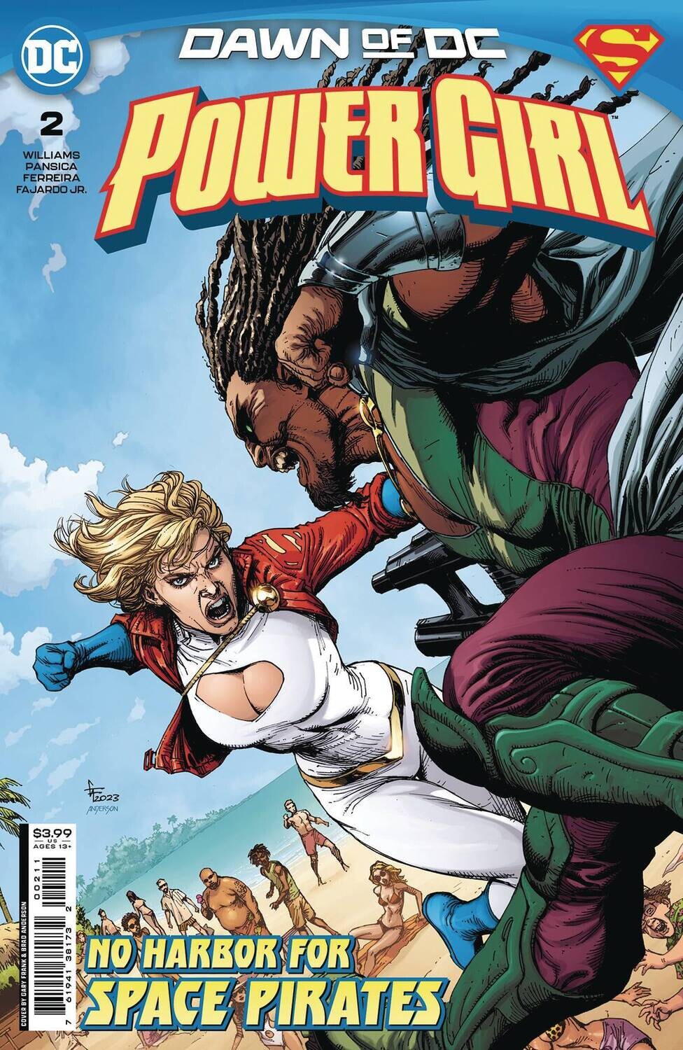 POWER GIRL #2 CVR A GARY FRANK
DC COMICS
(25th October 2023)