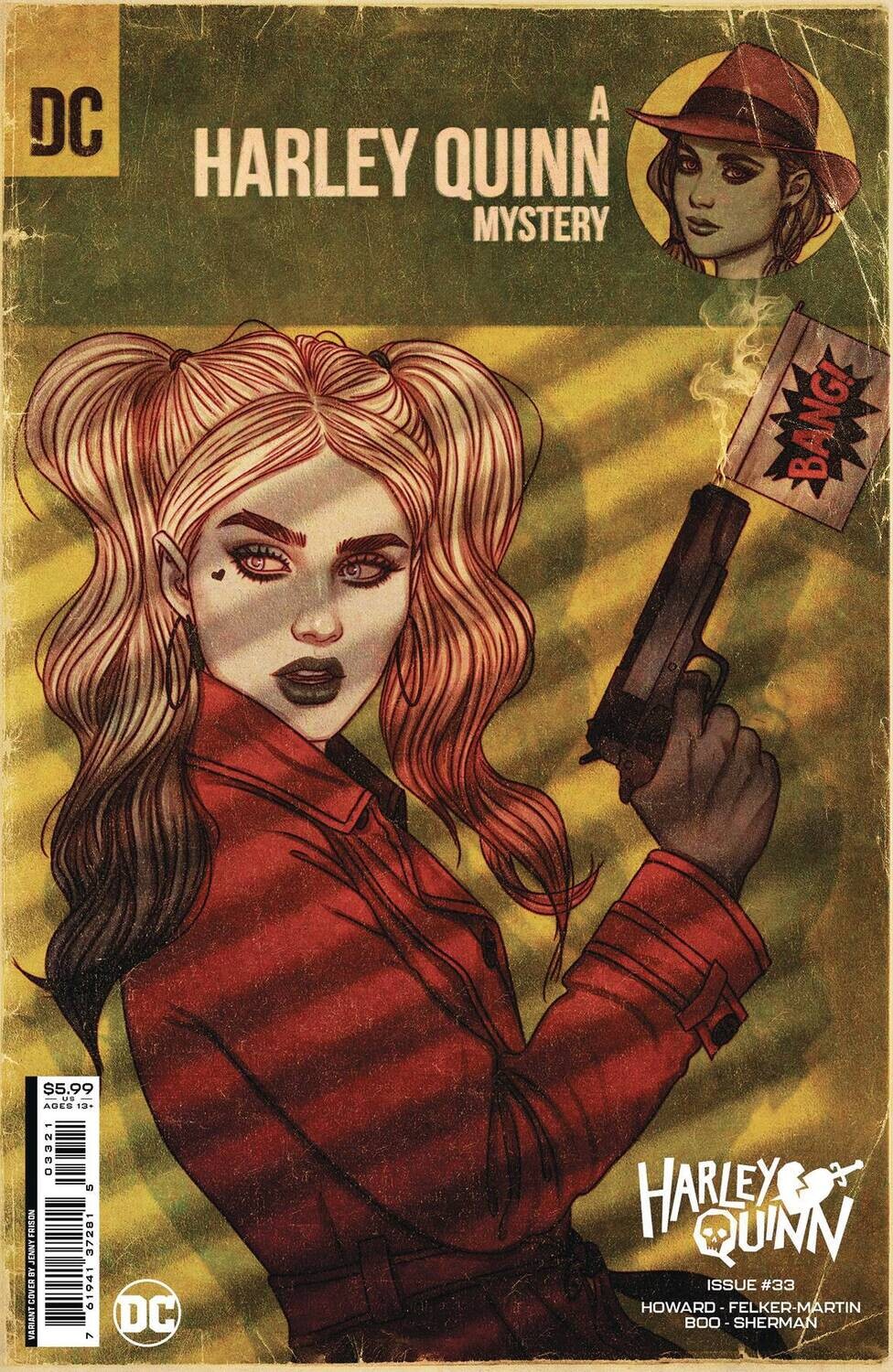 HARLEY QUINN #33 CVR B JENNY FRISON CS VAR
DC COMICS
(25th October 2023)