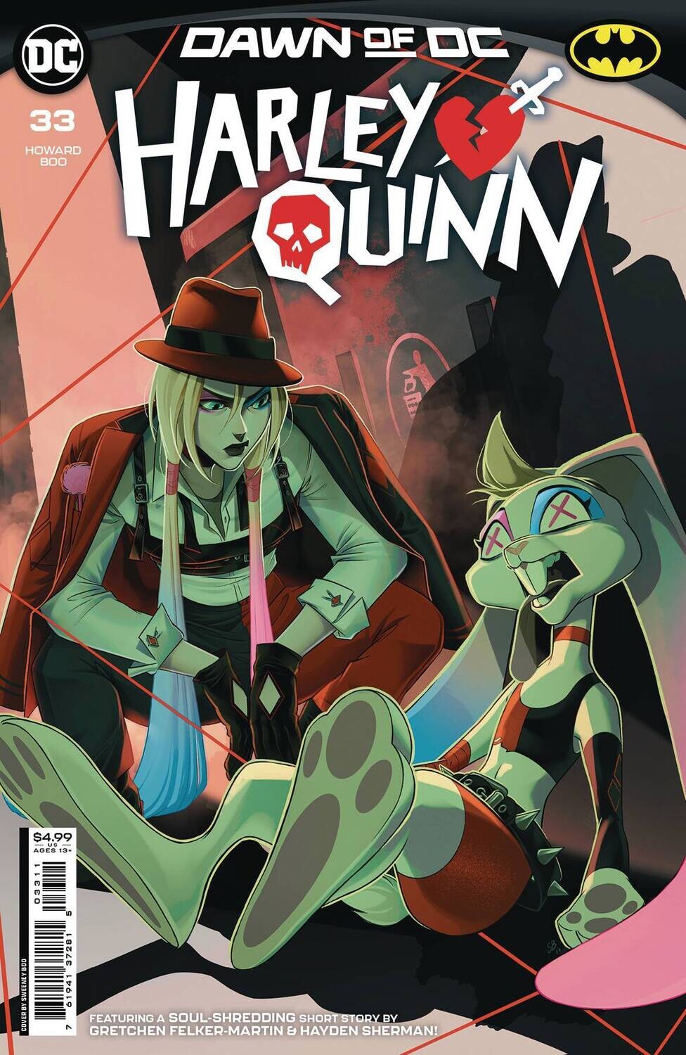 HARLEY QUINN #33 CVR A SWEENEY BOO
DC COMICS
(25th October 2023)