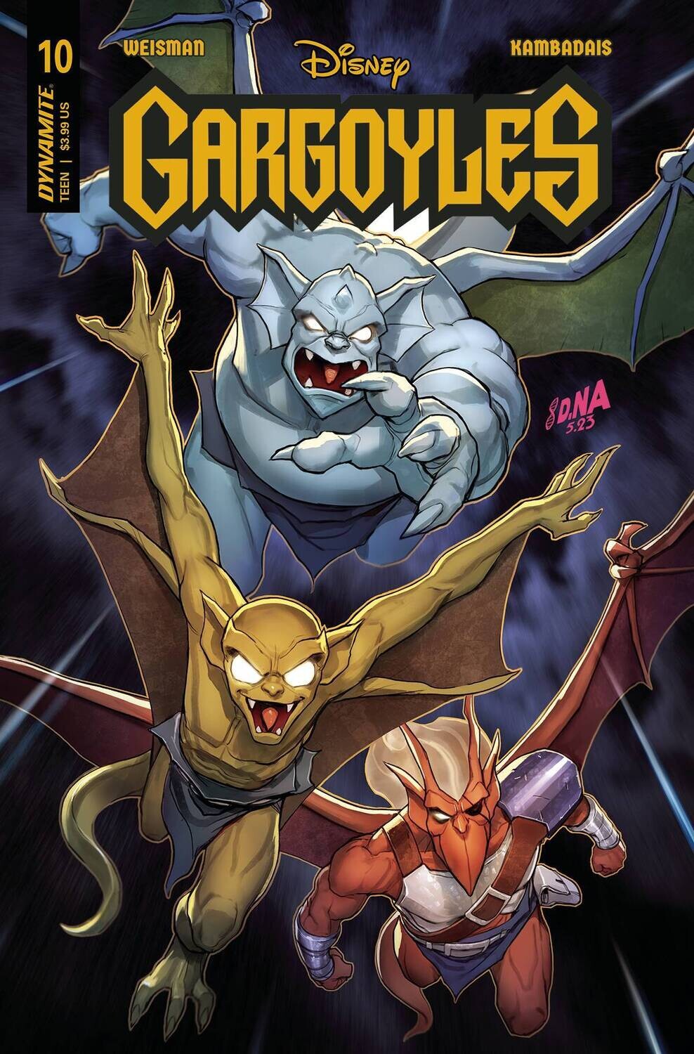 GARGOYLES #10 CVR A NAKAYAMA
DYNAMITE
(25th October 2023)