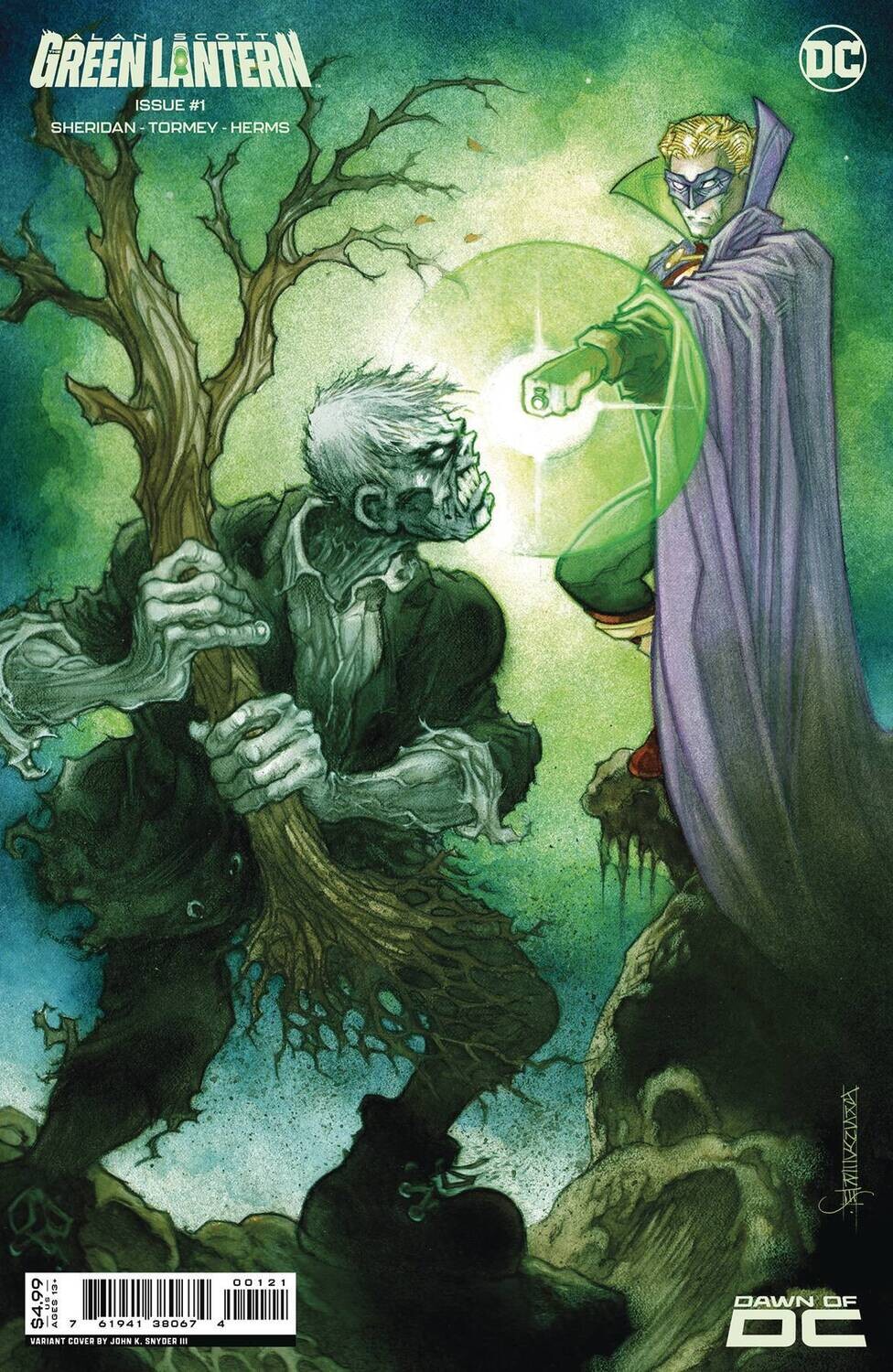 ALAN SCOTT THE GREEN LANTERN #1 (OF 6) CVR B SNYDER III CS
DC COMICS
(25th October 2023)
