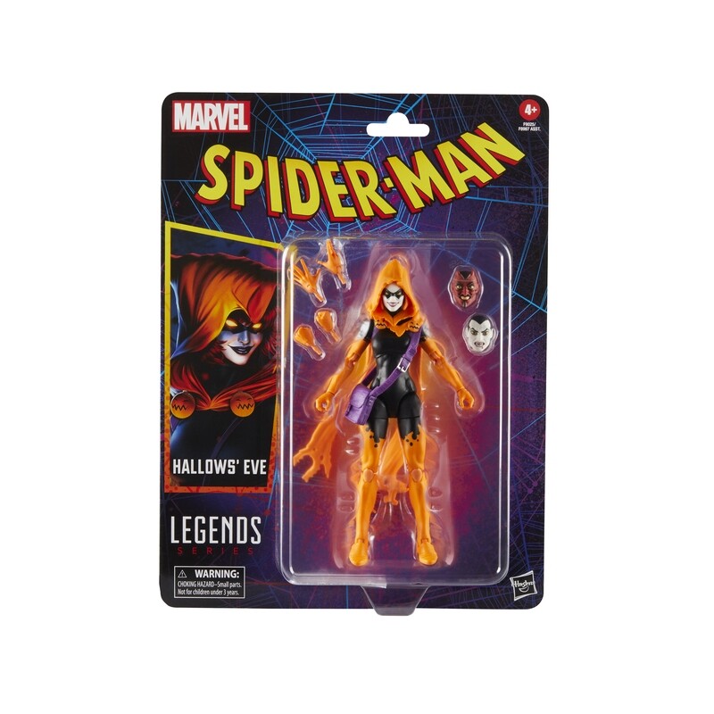 Marvel Legends 6" Spider-Man Retro Wave 4 Hallows' Eve