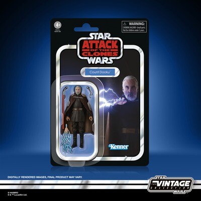 Star Wars The Vintage Collection 3.75" Count Dooku (Attack of the Clones)