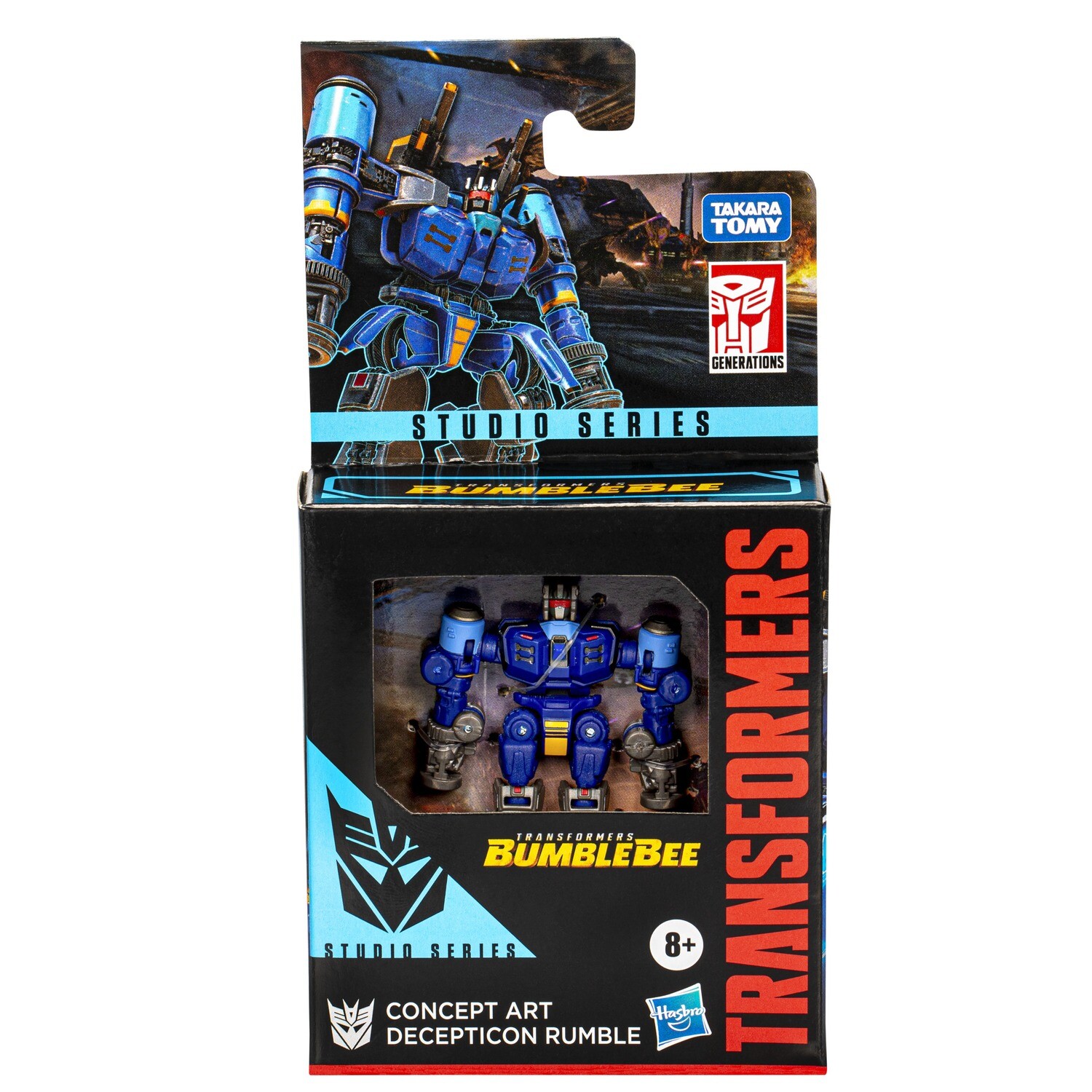 Transformers Studio Series Core Class Transformers: Bumblebee Concept Art Decepticon Rumble