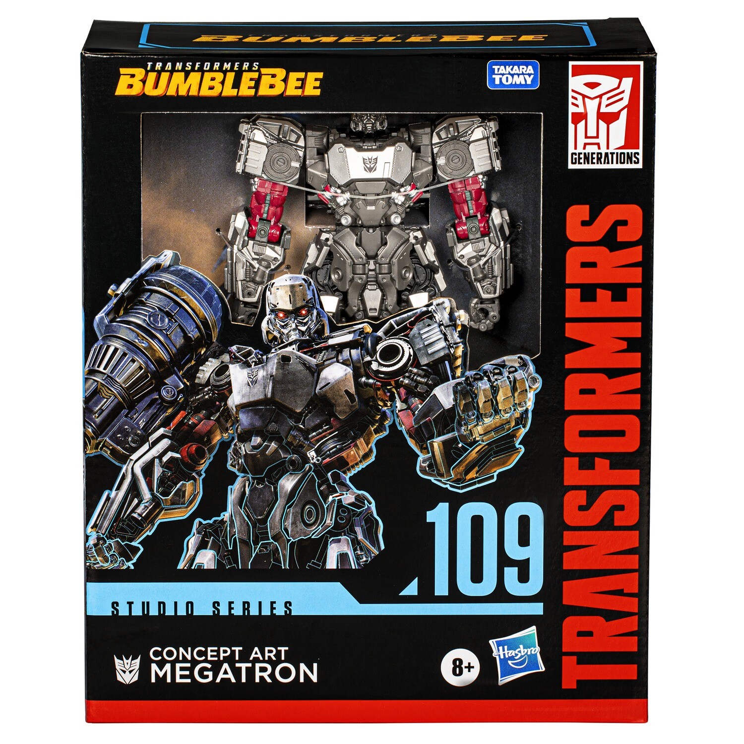 Transformers Studio Series Leader Transformers: Bumblebee 109 Concept Art Megatron
