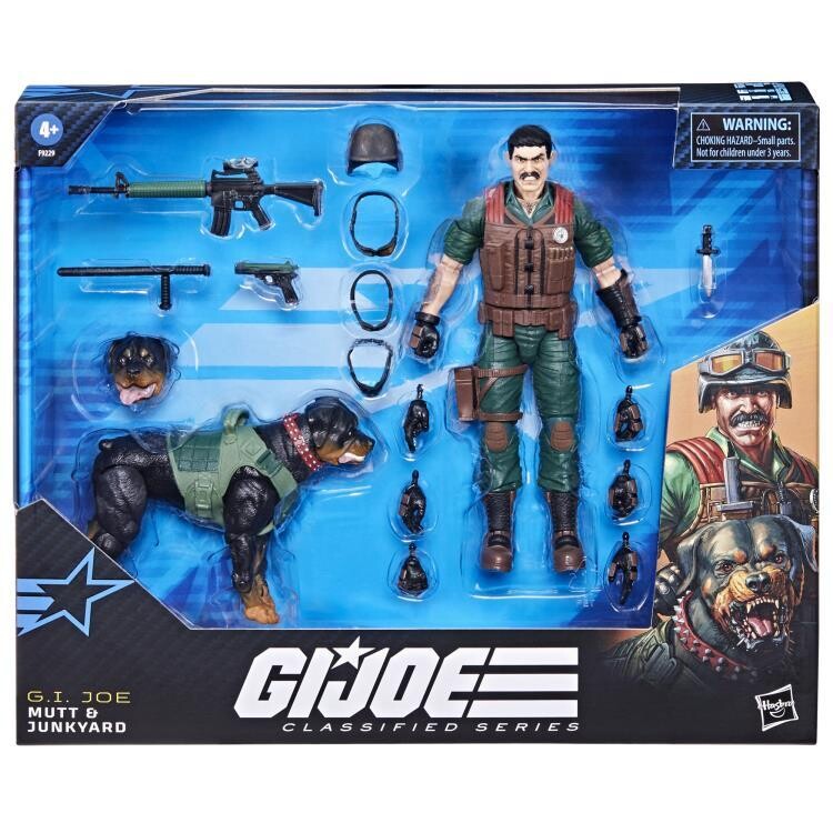 GI JOE Classified Series 6 GI JOE Classified Series 6" Deluxe Deluxe Mutt and Junkyard Action Figure