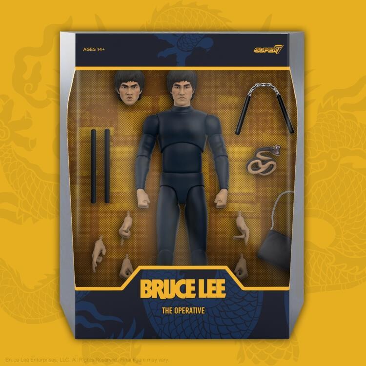 PRE ORDER Super7 Bruce Lee Ultimates Wave 3 The Operator