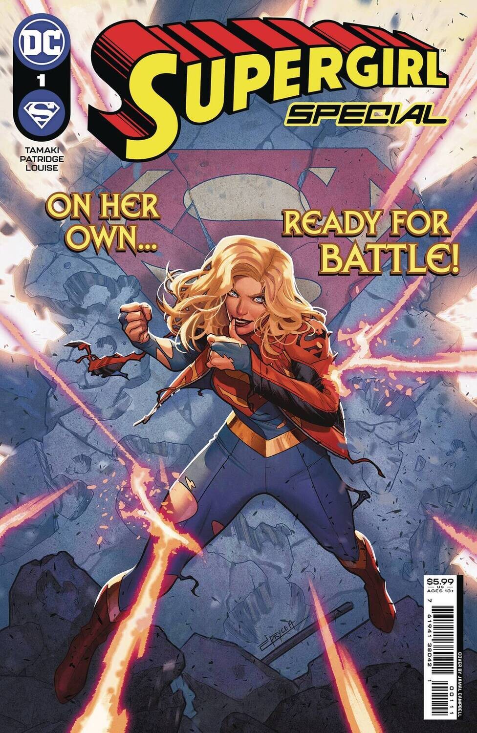 SUPERGIRL SPECIAL #1 OS CVR A JAMAL CAMPBELL
DC COMICS
(1st November 2023)