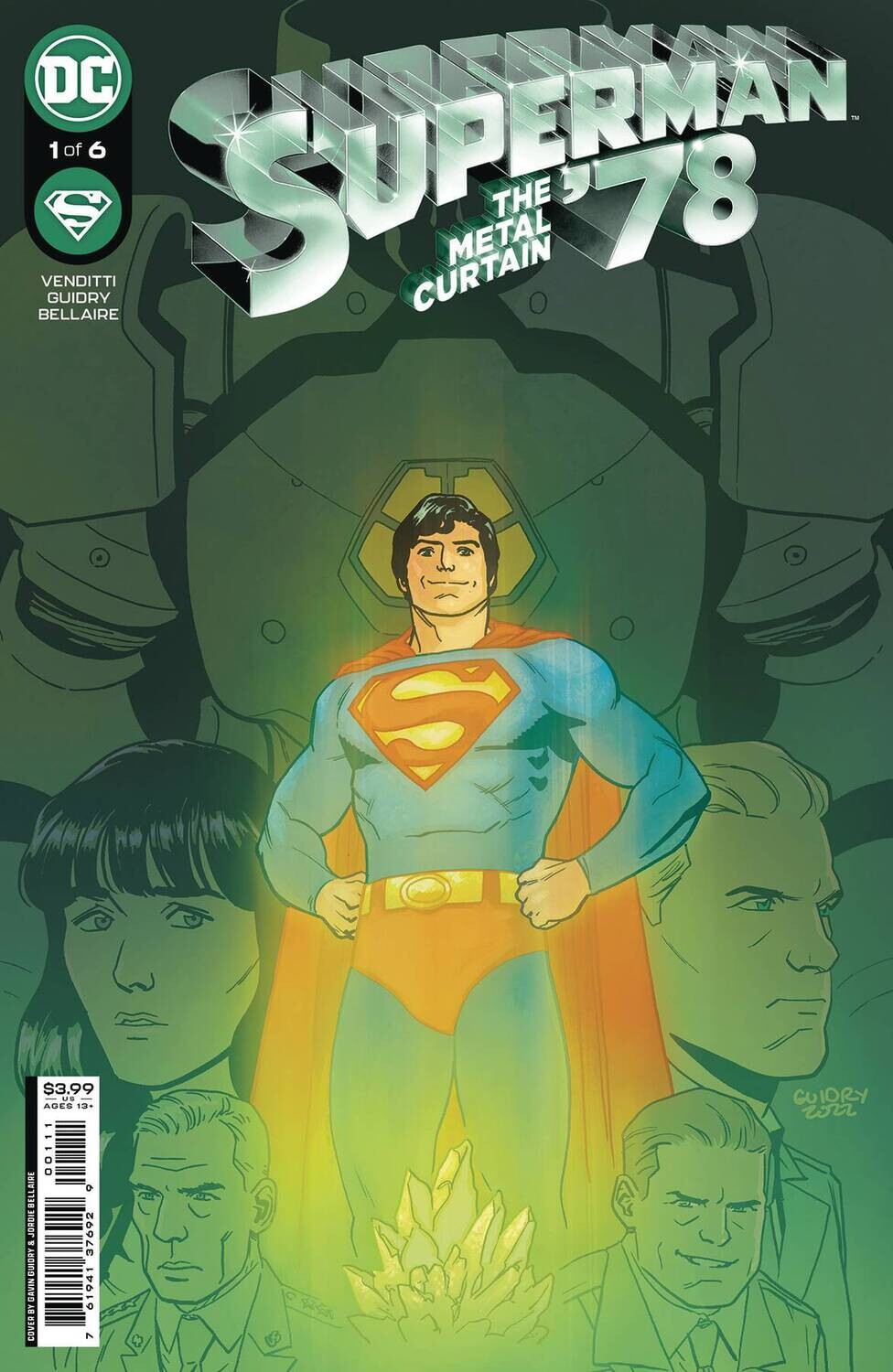 SUPERMAN 78 THE METAL CURTAIN #1 (OF 6) CVR A GAVIN GUIDRY DC COMICS (8th November 2023)