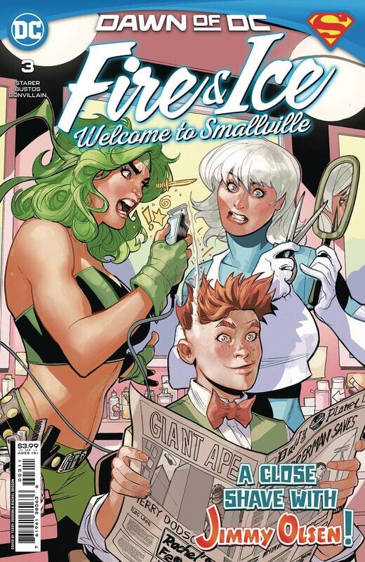 FIRE & ICE WELCOME SMALLVILLE #3 (OF 6) CVR A TERRY DODSON
DC COMICS
(8th November 2023) FIRE & ICE WELCOME SMALLVILLE #3 (OF 6) CVR A TERRY DODSON
DC COMICS
(8th November 2023)
