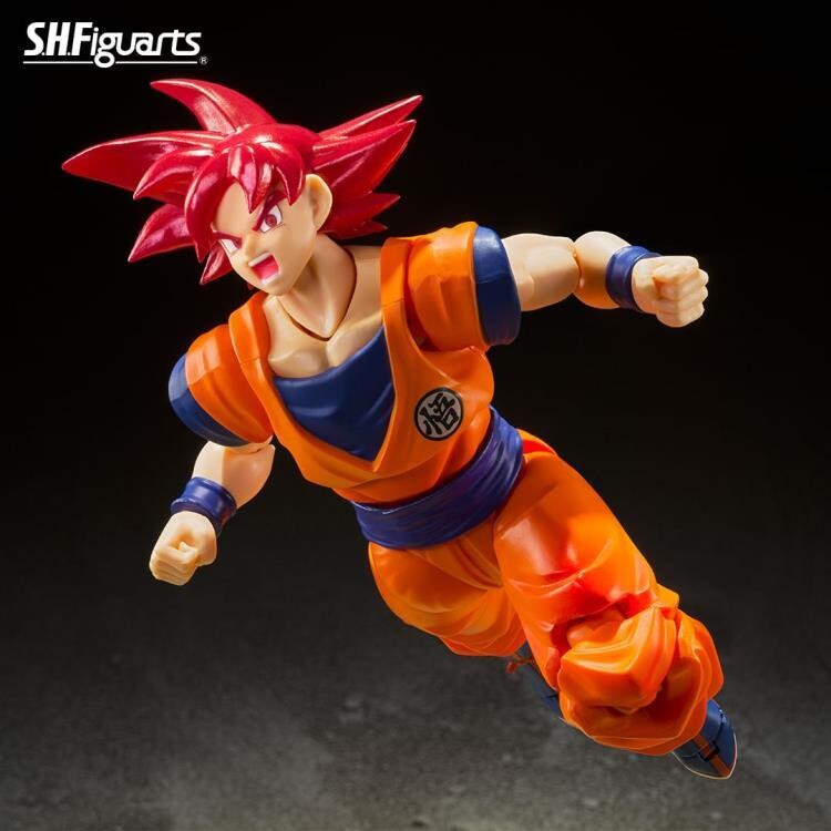 Bandai S.H Figuarts Dragon Ball Z Super Saiyan God Son Goku (Saiyan God of Virtue)