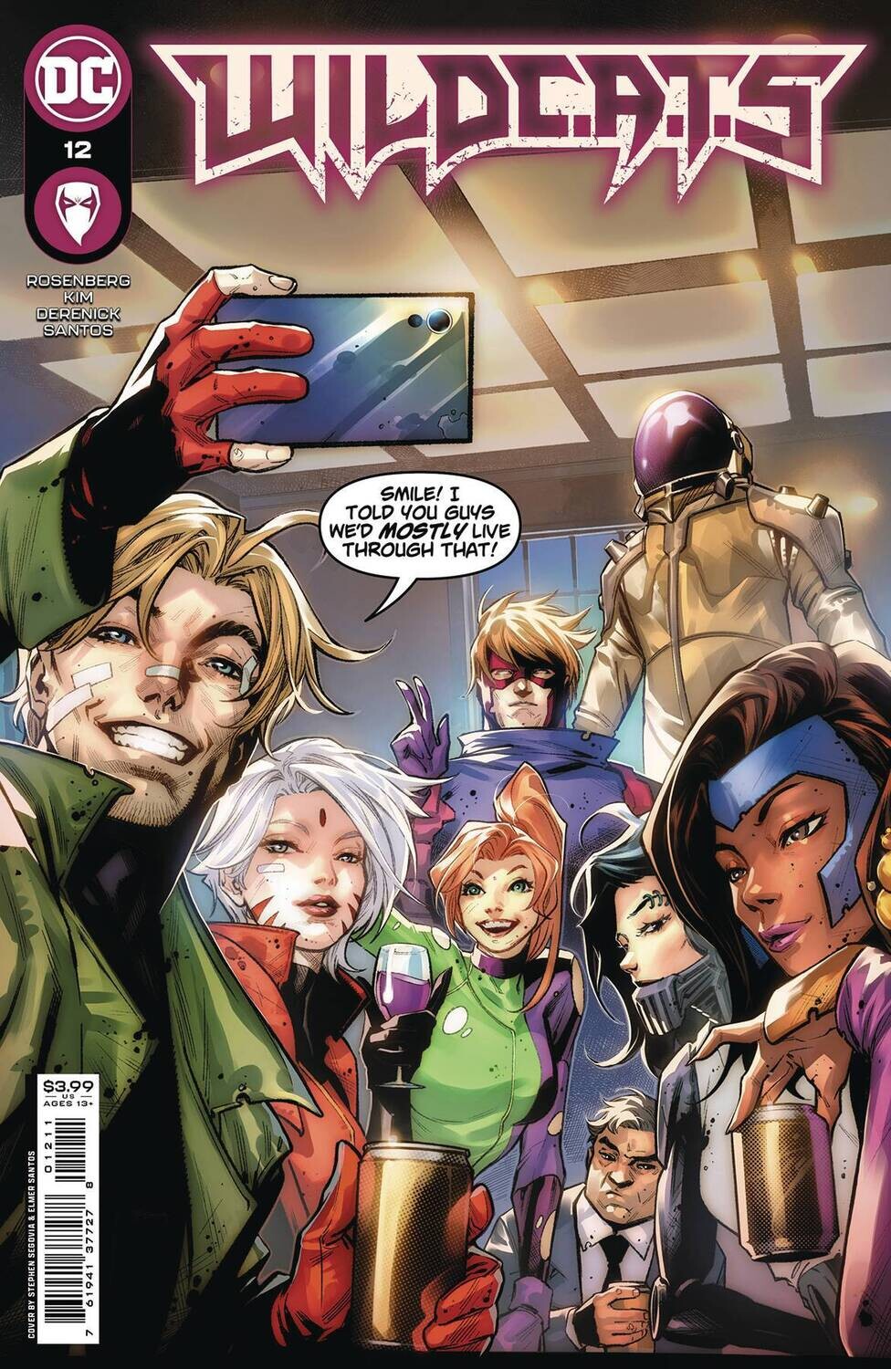 WILDCATS #12 CVR A STEPHEN SEGOVIA
DC COMICS
(15th November 2023)