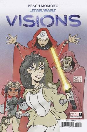 STAR WARS VISIONS PEACH MOMOKO #1 STAN SAKAI VARIANT
MARVEL COMICS
(15th November 2023)