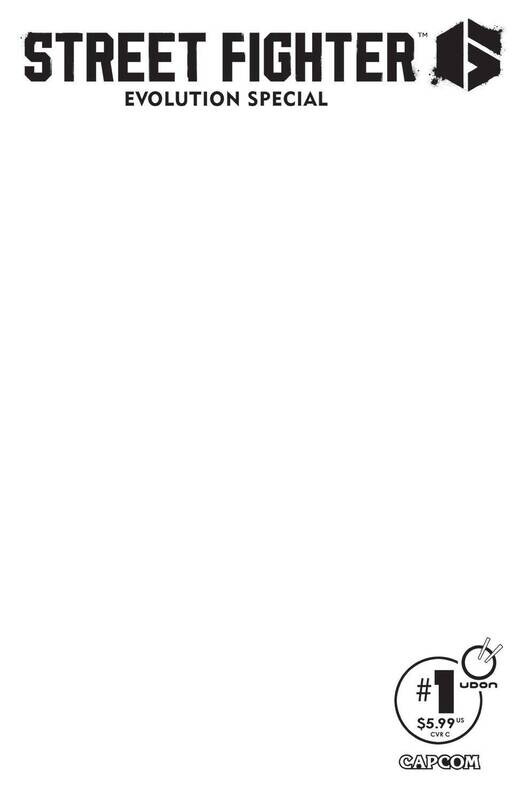 STREET FIGHTER 6 EVOLUTION SPECIAL #1 CVR C BLANK SKETCH
UDON ENTERTAINMENT INC
(15th November 2023)