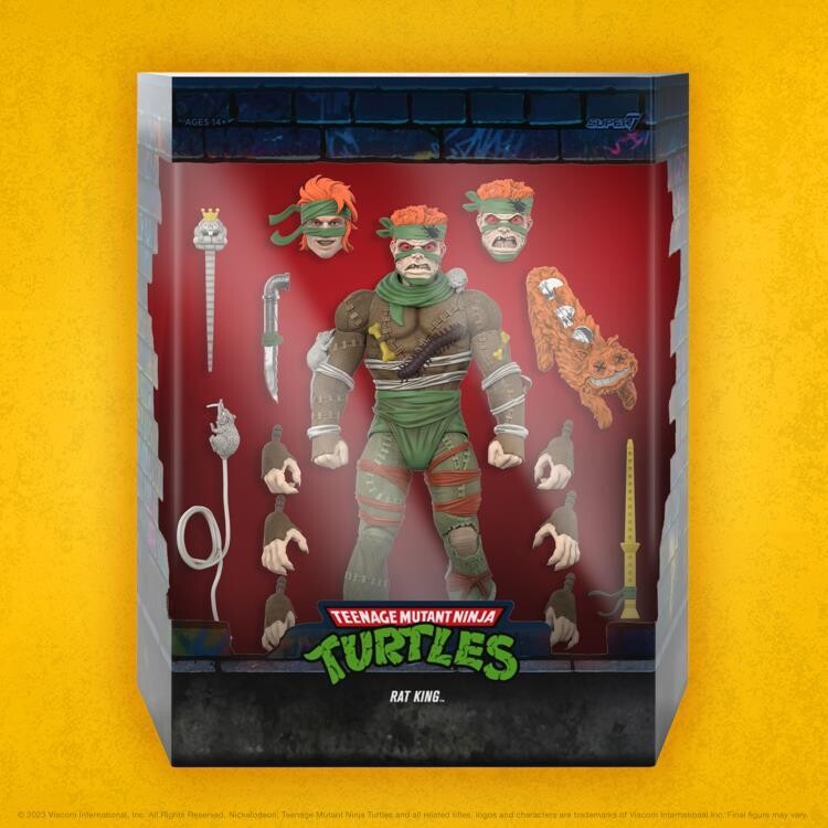 **PRE ORDER** Super7 TMNT Wave 11 Ultimate The Rat King (Teenage Mutant Ninja Turtles)