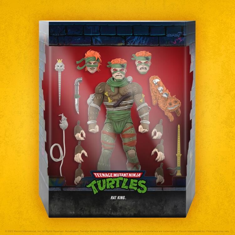 Super7 TMNT Wave 11 Ultimate The Rat King (Teenage Mutant Ninja Turtles)
