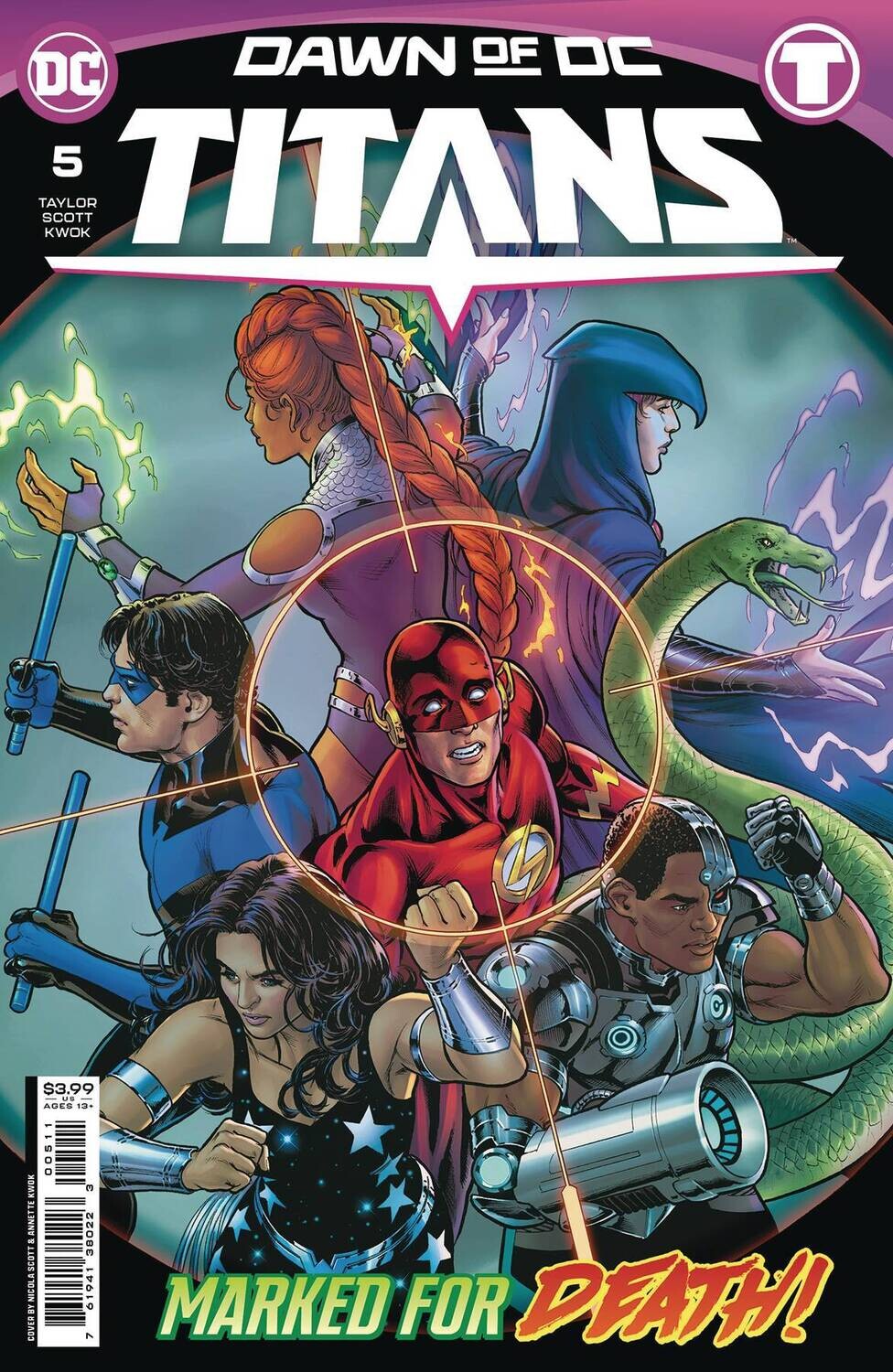 TITANS #5 CVR A NICOLA SCOTT
DC COMICS
(22nd November 2023)