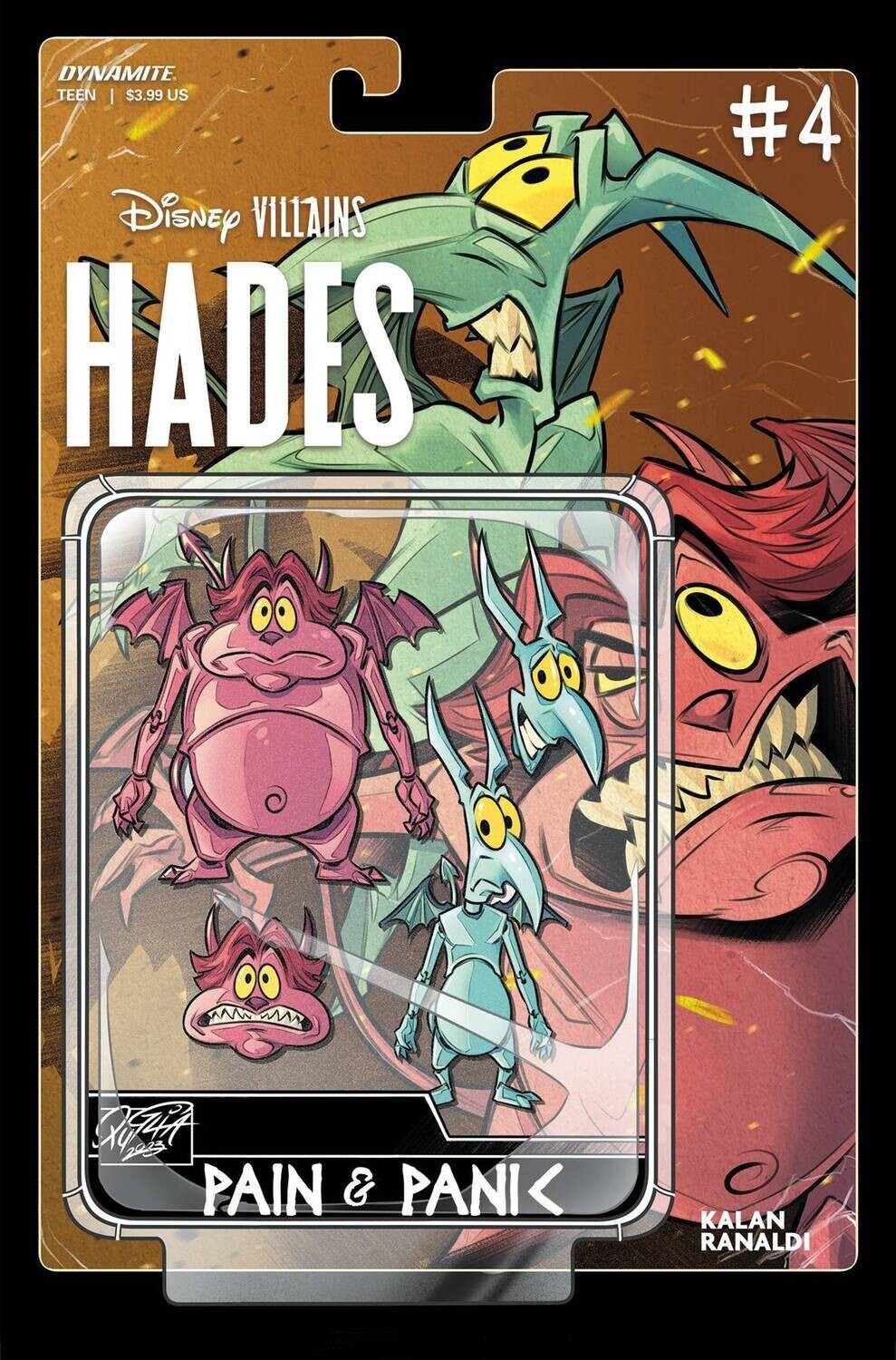 DISNEY VILLAINS HADES #4 CVR E ACTION FIGURE
DYNAMITE
(22nd November 2023)