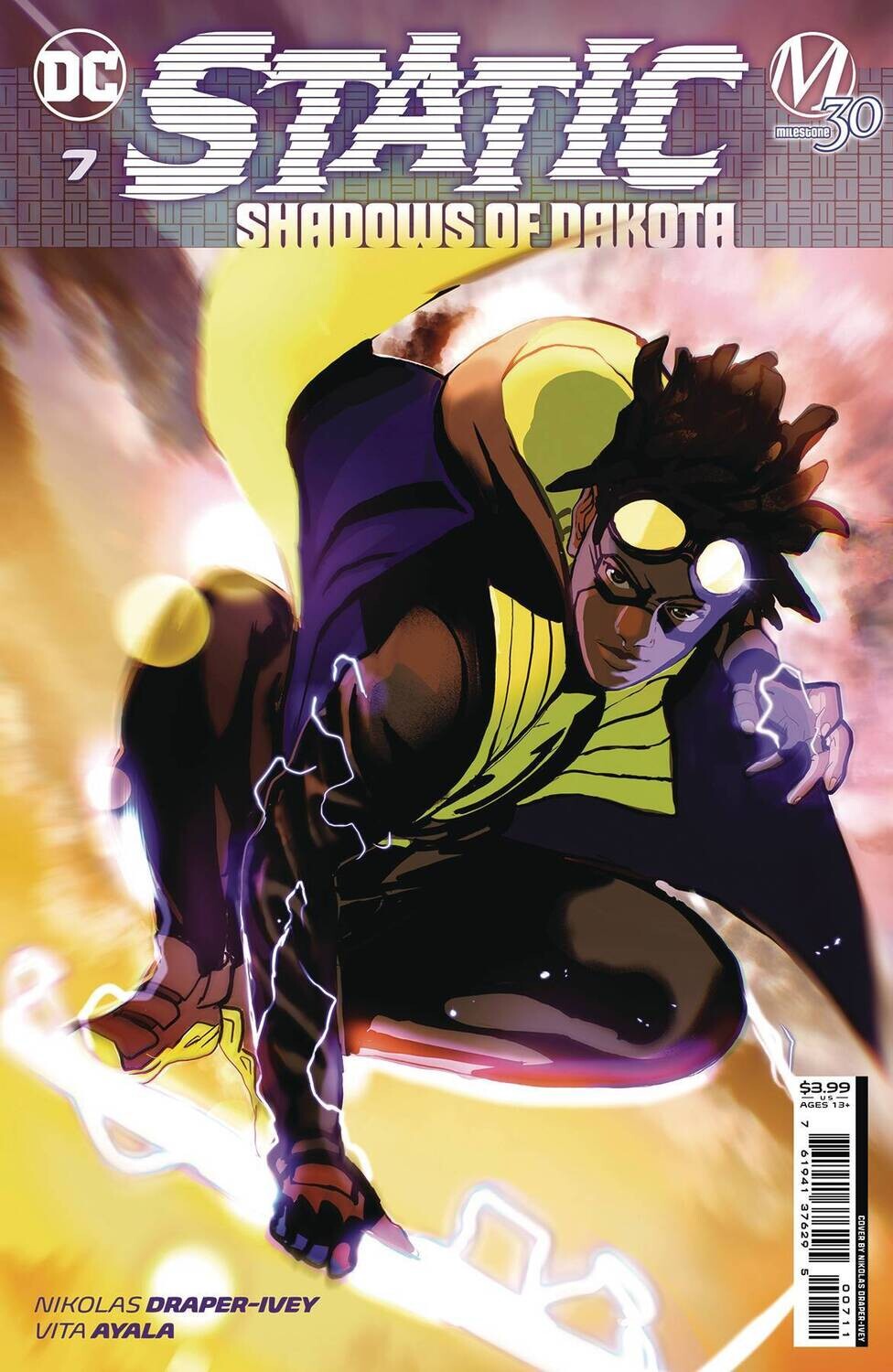 STATIC SHADOWS OF DAKOTA #7 (OF 7) CVR A NIKOLAS DRAPER-IVEY
DC COMICS
(29th November 2023)
