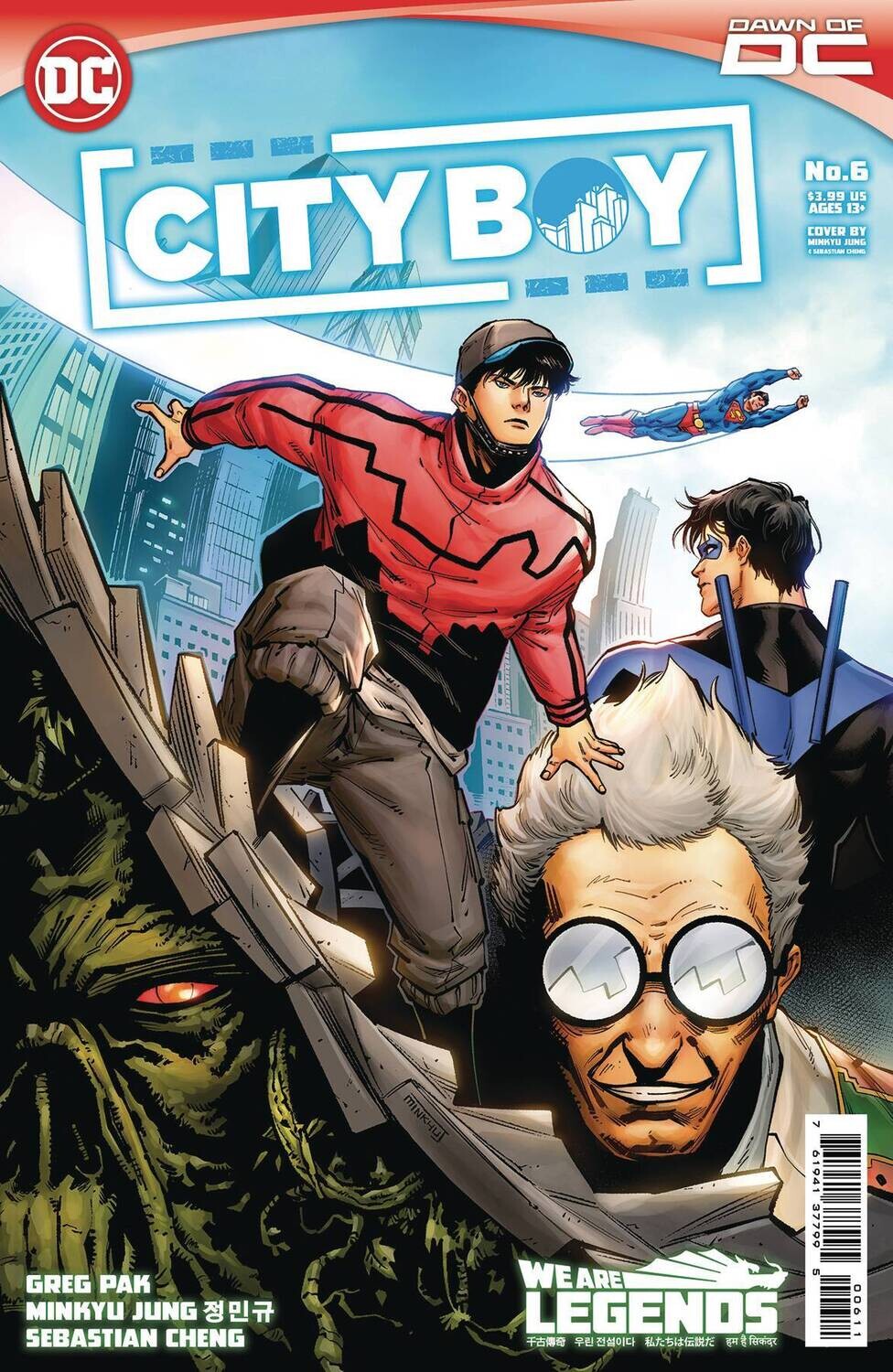 CITY BOY #6 (OF 6) CVR A MINKYU JUNG
DC COMICS
(29th November 2023)