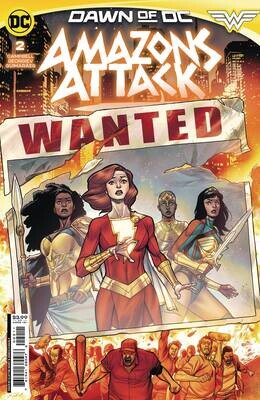 AMAZONS ATTACK #2 CVR A CLAYTON HENRY
DC COMICS
(29th November 2023)