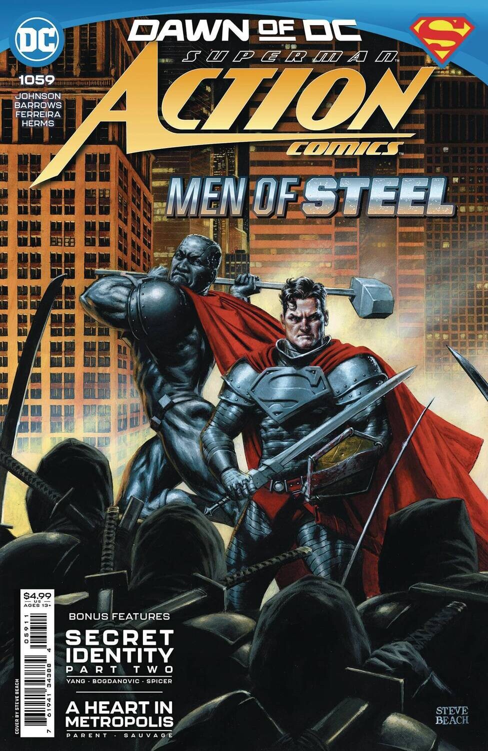 ACTION COMICS #1059 CVR A STEVE BEACH
DC COMICS
(29th November 2023)