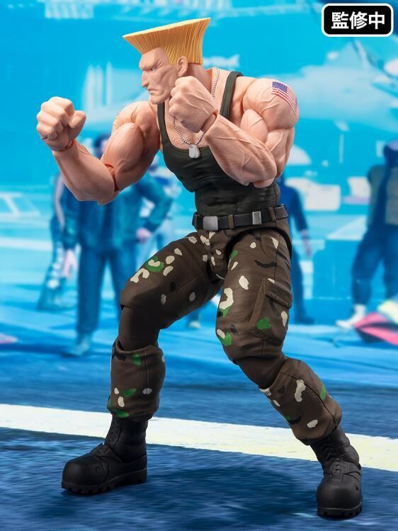 Bandai Tamashii Nations Street Fighter 6 S.H Figuarts Guile (Outfit 2 Ver)