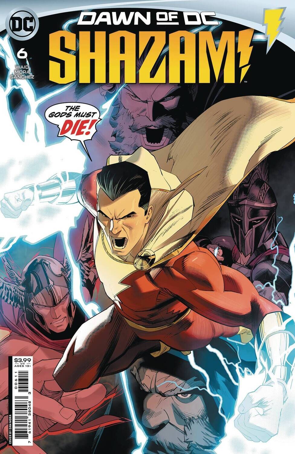 SHAZAM #6 CVR A DAN MORA
DC COMICS
(6th December 2023)