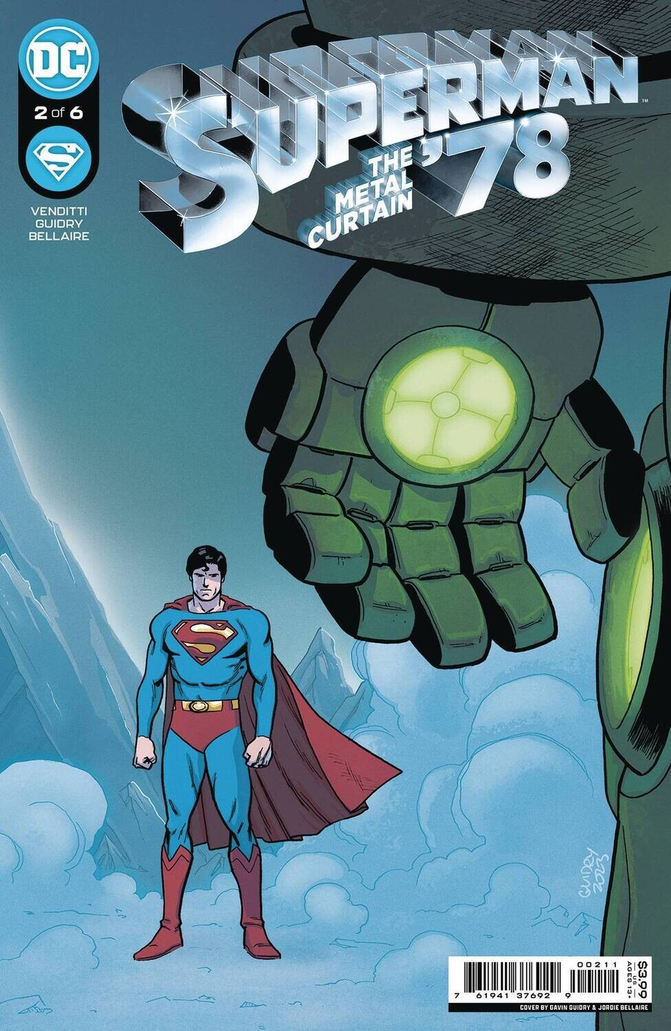 SUPERMAN 78 THE METAL CURTAIN #2 (OF 6) CVR A GAVIN GUIDRY DC COMICS (6th December 2023)