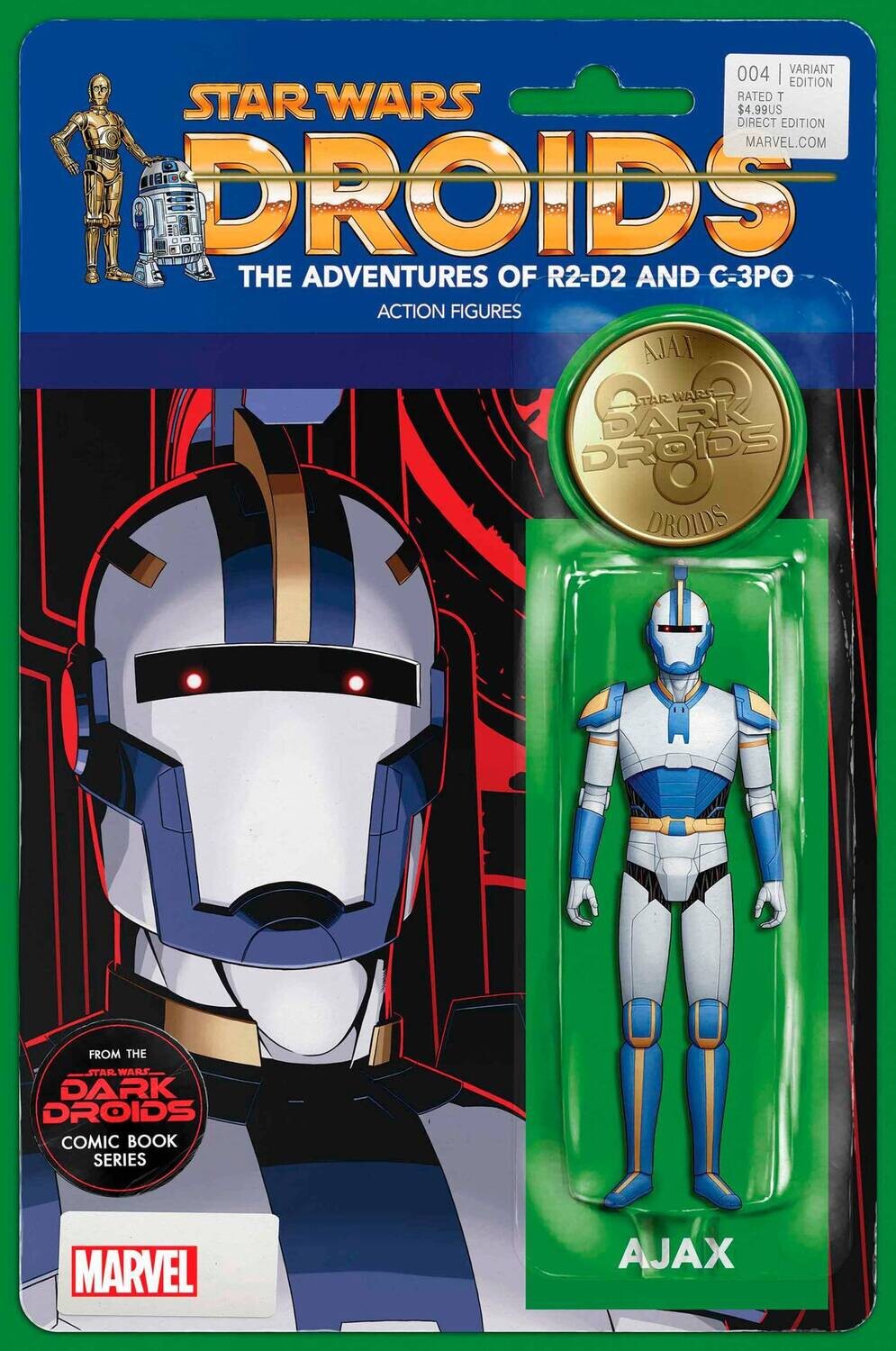 STAR WARS DARK DROIDS D-SQUAD #4 JTC ACTION FIGURE VAR
MARVEL COMICS
(6th December 2023)