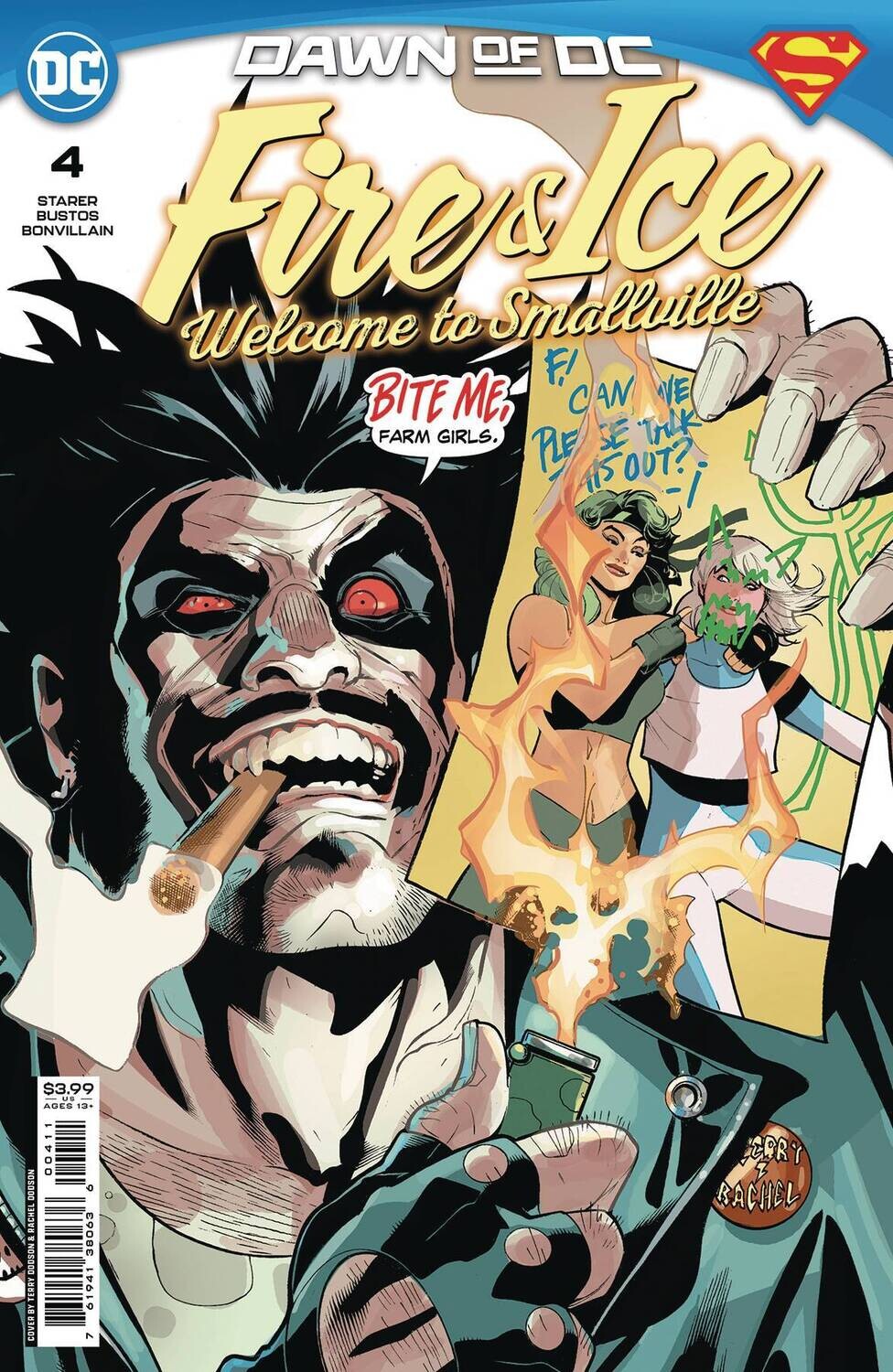 FIRE & ICE WELCOME SMALLVILLE #4 (OF 6) CVR A TERRY DODSON
DC COMICS
(6th December 2023)