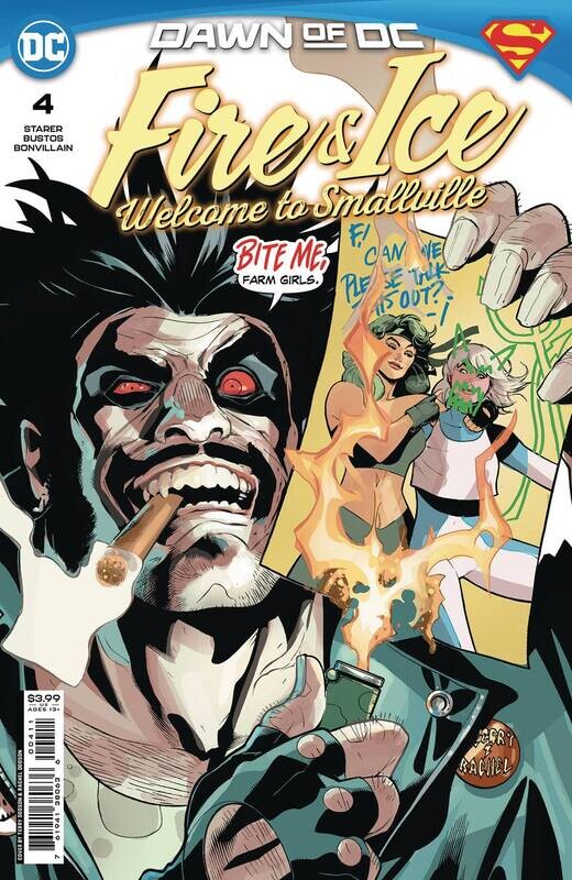 FIRE & ICE WELCOME SMALLVILLE #4 (OF 6) CVR A TERRY DODSON
DC COMICS
(6th December 2023) FIRE & ICE WELCOME SMALLVILLE #4 (OF 6) CVR A TERRY DODSON
DC COMICS
(6th December 2023)