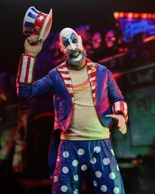 ***PRE ORDER*** NECA 7" Scale House of 1000 Corpses 20th Anniversary Captain Spaulding (Tailcoat) Action Figure