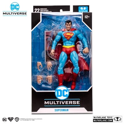 MCFARLANE TOYS 7" DC MULTIVERSE SUPERMAN (DC Classic)