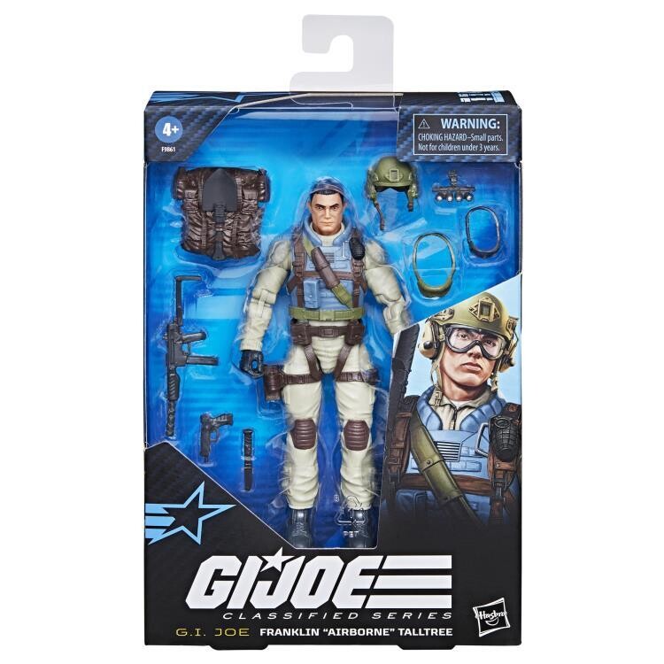 GI JOE Classified Series 6" Franklin "Airborne" Talltree Action Figure (IMPORT)