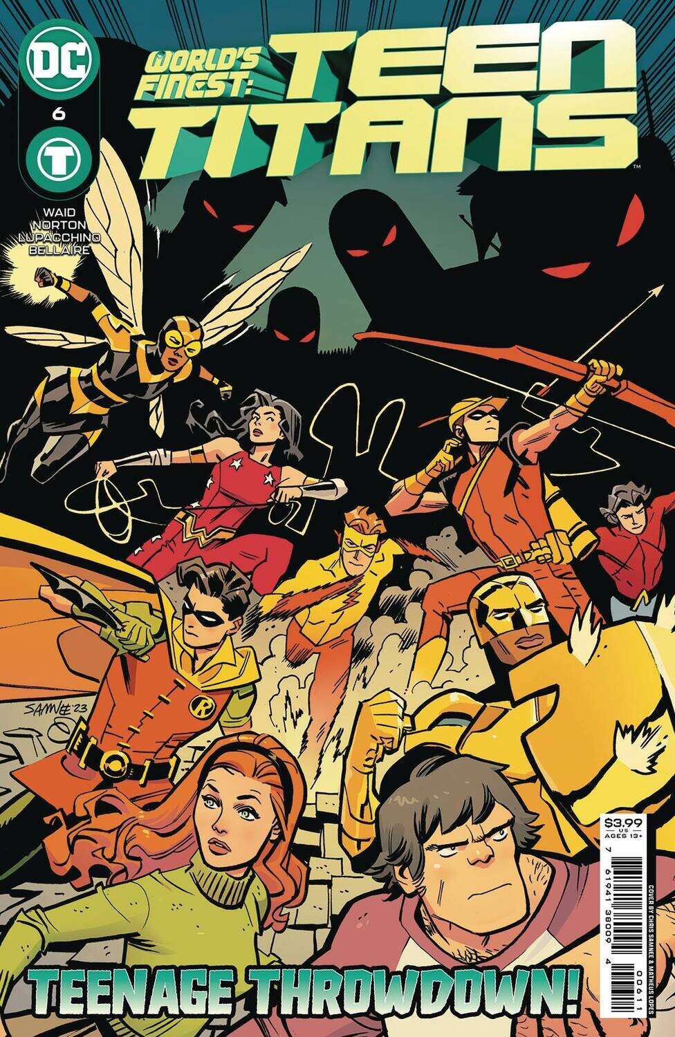 WORLDS FINEST TEEN TITANS #6 (OF 6) CVR A CHRIS SAMNEE
DC COMICS
(13th December 2023)